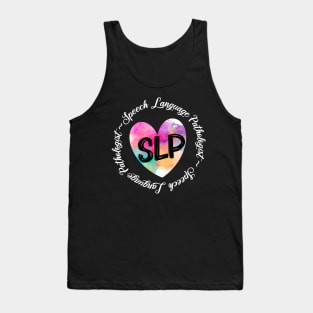 Speech Therapy Pathologist Tank Top